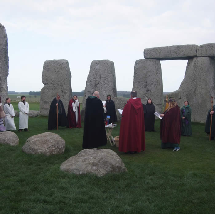 Dorsetgrove Winter Solstice Ritual at Stonehenge 2011